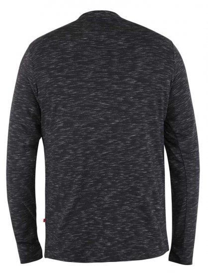 D555 Lavenham Long Sleeve Slub Grandad T-shirt - Μακό μπλουζάκια - Aνδρικά μπλουζεσ μεγάλα μεγέθη