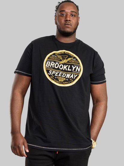 D555 Wadebridge Speedway Printed T-Shirt - Μακό μπλουζάκια - Aνδρικά μπλουζεσ μεγάλα μεγέθη