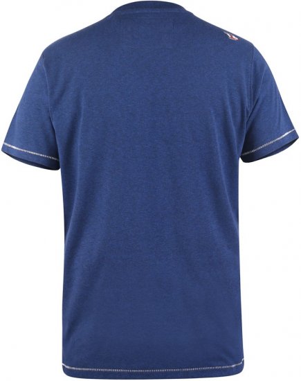 D555 ROSS Printed T-Shirt - Μακό μπλουζάκια - Aνδρικά μπλουζεσ μεγάλα μεγέθη