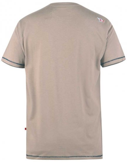 D555 RAMSGATE Printed T-Shirt - Μακό μπλουζάκια - Aνδρικά μπλουζεσ μεγάλα μεγέθη