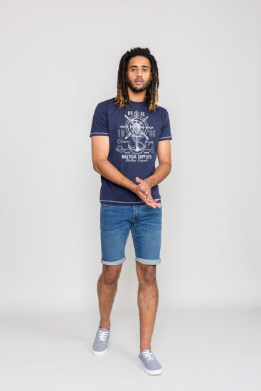 D555 CANTERBURY Printed T-Shirt - Μακό μπλουζάκια - Aνδρικά μπλουζεσ μεγάλα μεγέθη
