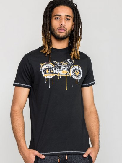 D555 ROCHESTER Printed T-Shirt - Μακό μπλουζάκια - Aνδρικά μπλουζεσ μεγάλα μεγέθη