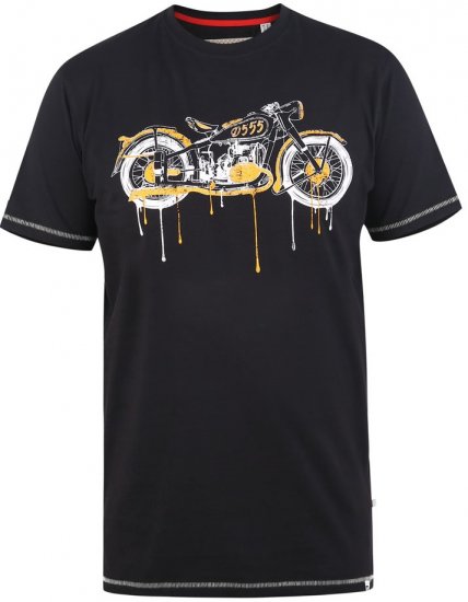 D555 ROCHESTER Printed T-Shirt - Μακό μπλουζάκια - Aνδρικά μπλουζεσ μεγάλα μεγέθη