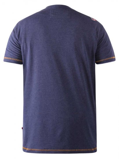 D555 DEBDEN NYC Night Skyline T-Shirt - Μακό μπλουζάκια - Aνδρικά μπλουζεσ μεγάλα μεγέθη