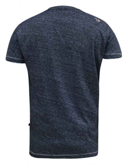 D555 Upton Hawaii Leaf Printed T-Shirt - Μακό μπλουζάκια - Aνδρικά μπλουζεσ μεγάλα μεγέθη