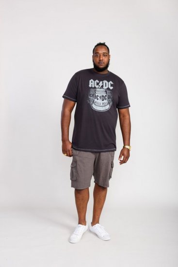 D555 Highway Official AC/DC Hells Bells Printed T- Shirt - Μακό μπλουζάκια - Aνδρικά μπλουζεσ μεγάλα μεγέθη
