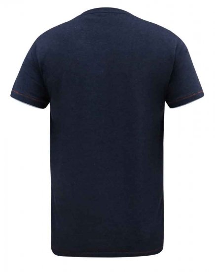 D555 Scampton Official Superman Printed T-Shirt Navy - Μακό μπλουζάκια - Aνδρικά μπλουζεσ μεγάλα μεγέθη
