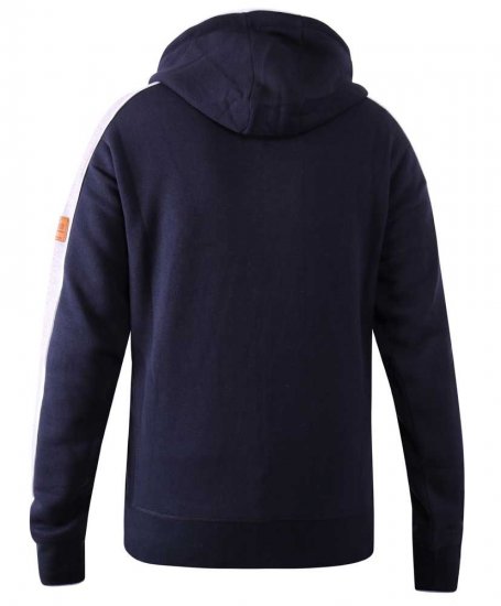 D555 Eaton Full Zip Hoodie Navy - φούτερ/Φούτερ με κουκούλα - φούτερ/Φούτερ με κουκούλα ανδρικά μεγάλα μεγέθη 