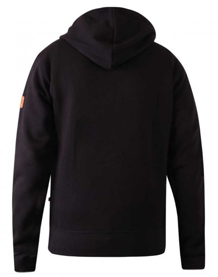 D555 Marble Full Zip Hoodie Black - φούτερ/Φούτερ με κουκούλα - φούτερ/Φούτερ με κουκούλα ανδρικά μεγάλα μεγέθη 