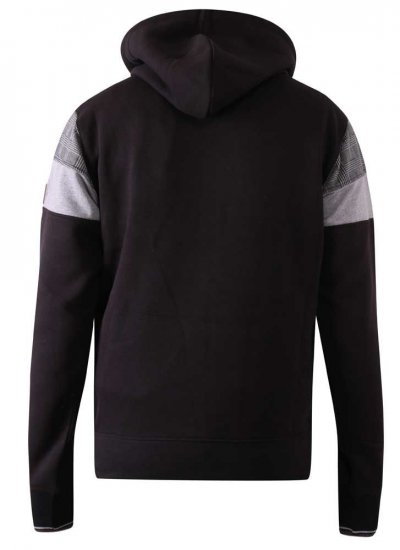 D555 Kipling Full Zip Hoodie Black - φούτερ/Φούτερ με κουκούλα - φούτερ/Φούτερ με κουκούλα ανδρικά μεγάλα μεγέθη 