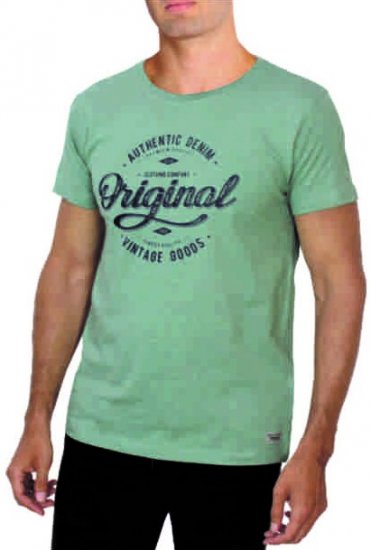 Forestal 701238E T-shirt Green - Μακό μπλουζάκια - Aνδρικά μπλουζεσ μεγάλα μεγέθη