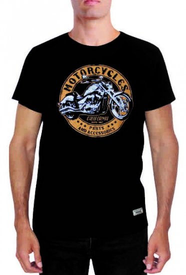 Forestal 701242E T-shirt Black - Μακό μπλουζάκια - Aνδρικά μπλουζεσ μεγάλα μεγέθη