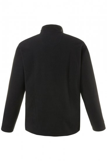 JP1880 705552 Μπουφάν fleece με όρθιο γιακά Μαύρο - Αθλητικά ρούχα & Outdoor - Aθλητικα ρούχα μεγάλα μεγέθη ανδρικά