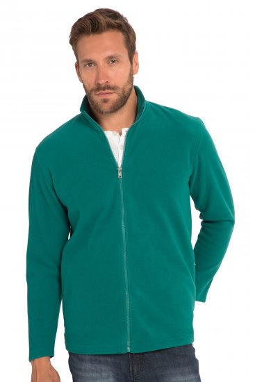 JP1880 Fleece Jacket Petrol - Αθλητικά ρούχα & Outdoor - Aθλητικα ρούχα μεγάλα μεγέθη ανδρικά