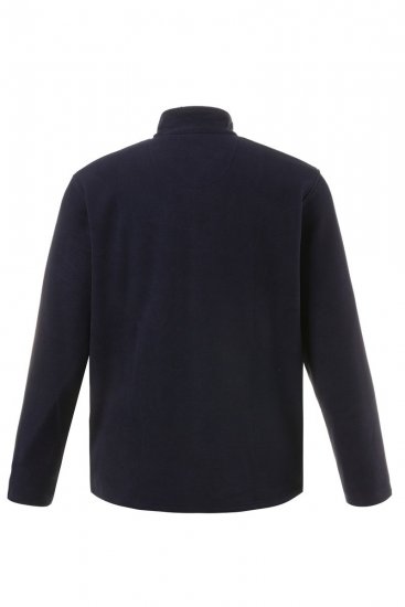 JP1880 705552 Μπουφάν fleece με όρθιο γιακά Σκούρο μπλε - Αθλητικά ρούχα & Outdoor - Aθλητικα ρούχα μεγάλα μεγέθη ανδρικά