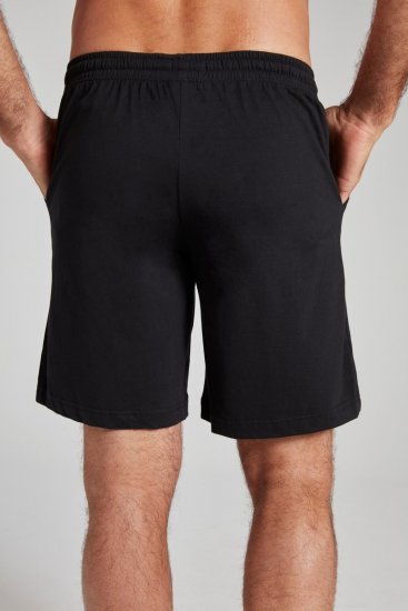 JP1880 Shorts Elastic Waistband Black - Αθλητικές φόρμες/σορτσάκια - Αθλητικές Φόρμες ανδρικεσ μεγάλα μεγέθη