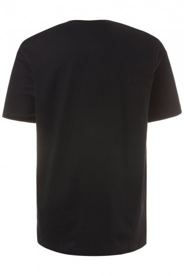 JP1880 708420 Μπλούζα Henley σετ 2 Μαύρο - Μακό μπλουζάκια - Aνδρικά μπλουζεσ μεγάλα μεγέθη