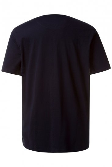 JP1880 708420 Μπλούζα Henley σετ 2 Σκούρο μπλε - Μακό μπλουζάκια - Aνδρικά μπλουζεσ μεγάλα μεγέθη