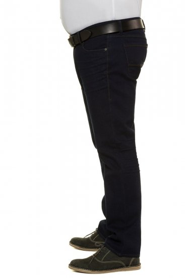 JP1880 Jeans Regular Fit 5-Pocket Dark Blue Denim - Τζιν και παντελόνια - Aνδρικα τζιν παντελόνια μεγάλα μεγέθη