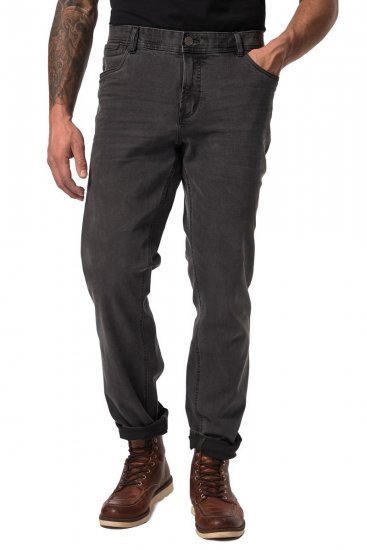 JP1880 Jeans Regular Fit 5-Pocket Gray Denim - Τζιν και παντελόνια - Aνδρικα τζιν παντελόνια μεγάλα μεγέθη