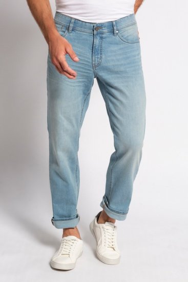 JP1880 Jeans Regular Fit 5-Pocket Bleached Denim - Τζιν και παντελόνια - Aνδρικα τζιν παντελόνια μεγάλα μεγέθη