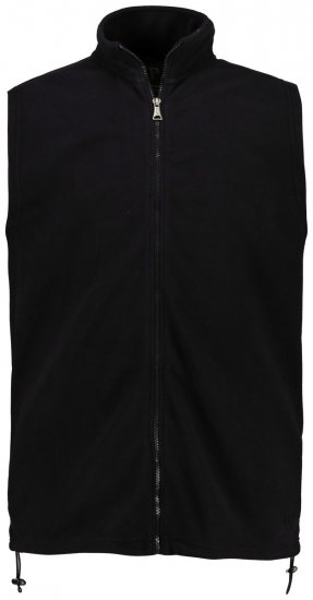 JP1880 723305 Γιλέκο fleece με όρθιο γιακά Μαύρο TALL - TALL Αμάνικα μπουφάν - 