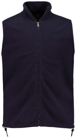 JP1880 723305 Γιλέκο fleece με όρθιο γιακά Σκούρο μπλε TALL - TALL Αμάνικα μπουφάν - 