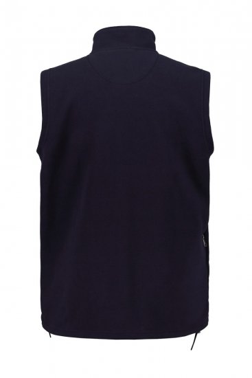 JP1880 723305 Γιλέκο fleece με όρθιο γιακά Σκούρο μπλε TALL - TALL Αμάνικα μπουφάν - 