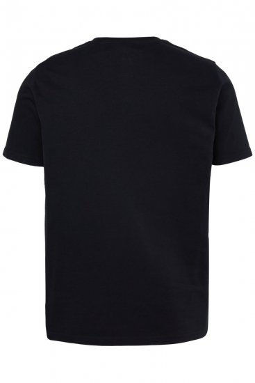 JP1880 726695 Μπλουζάκι henley Μαύρο TALL - TALL Πόλο μπλουζάκια - T-Shirt για Ψηλούς Άνδρες