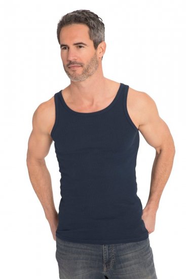 JP1880 782617 Ριμπ φανελάκι Μπλε της νύχτας TALL - TALL Εσώρουχα/Μαγιό - TALL Εσώρουχα & Μαγιό