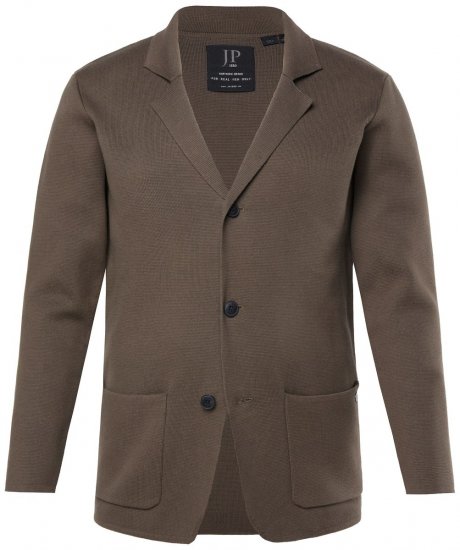 JP1880 Milano Flexnamic Πλεκτό σακάκι Χακί καφέ - Κουστούμια - κοστουμια ανδρικά μεγάλα μεγέθη