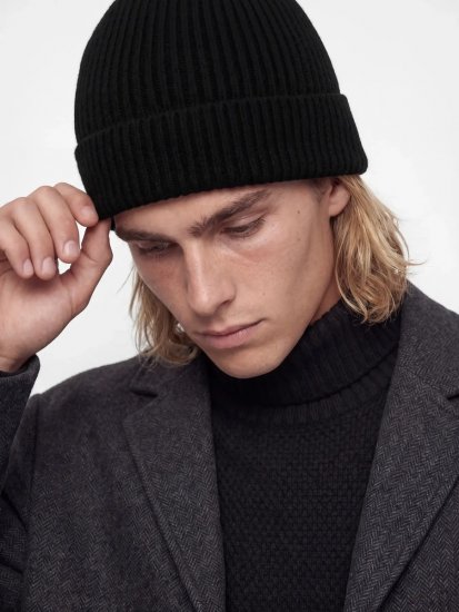 Jack & Jones Leo Σκούφος Μαύρο - Σκούφοι - 