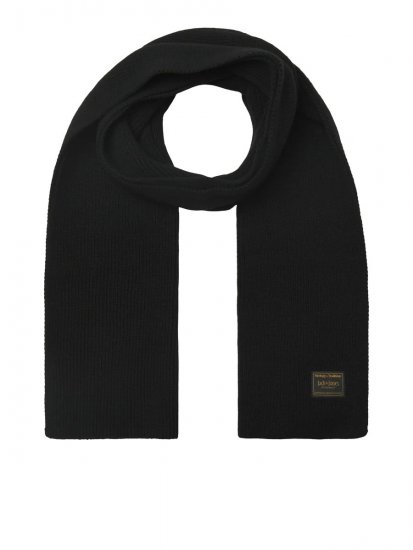 Jack & Jones Attitude Κασκόλ Μαύρο - Κασκόλ - 