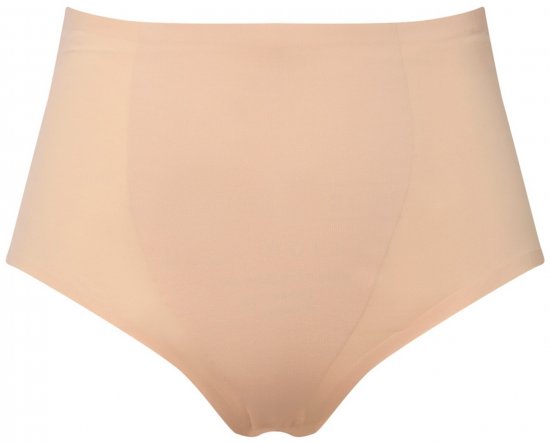 Ulla Popken 800498 Κυλοτάκι σμίλευσης ψηλόμεσο Σαμπανιζέ - Εσώρουχα σμίλευσης - 