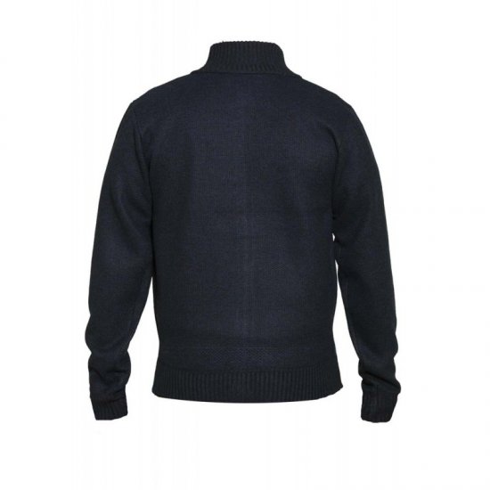 D555 Braxton Sweater Navy - φούτερ/Φούτερ με κουκούλα - φούτερ/Φούτερ με κουκούλα ανδρικά μεγάλα μεγέθη 