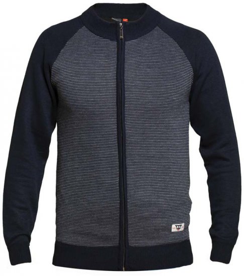 D555 Tanner Sweater Navy - φούτερ/Φούτερ με κουκούλα - φούτερ/Φούτερ με κουκούλα ανδρικά μεγάλα μεγέθη 