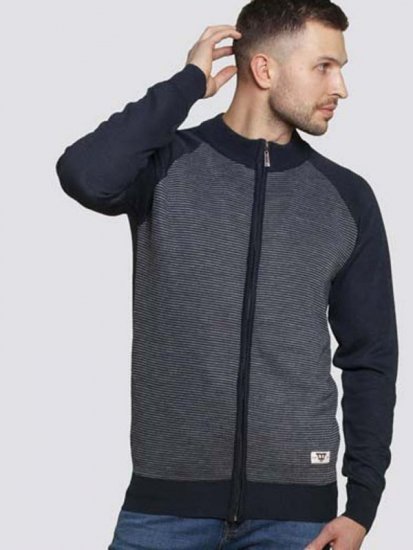 D555 Tanner Sweater Navy - φούτερ/Φούτερ με κουκούλα - φούτερ/Φούτερ με κουκούλα ανδρικά μεγάλα μεγέθη 