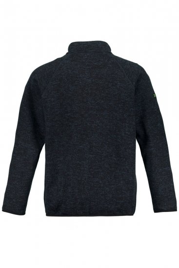 Jay-Pi 802394 Πλεκτό μπουφάν fleece Σκούρο μπλε - Μπουφάν - Aνδρικά μπουφαν μεγάλα μεγέθη