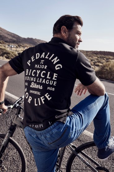 JP1880 Jay-Pi Cycling Briefs Black - Αθλητικά ρούχα & Outdoor - Aθλητικα ρούχα μεγάλα μεγέθη ανδρικά