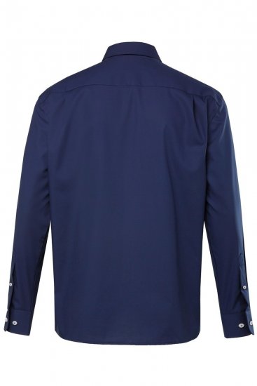 JP1880 Shirt Business Long Sleeve Navy - Πουκάμισα - Aνδρικά πουκαμισα μεγαλα μεγάλα μεγέθη