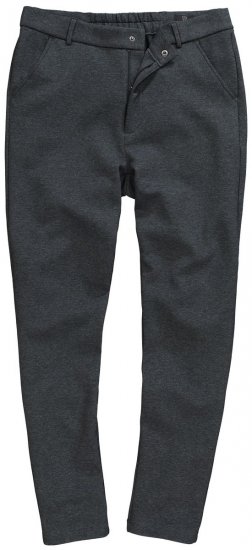 JP1880 New York Flexnamic Παντελόνι chino από ζέρσεϊ Ανθρακί - Κουστούμια - κοστουμια ανδρικά μεγάλα μεγέθη
