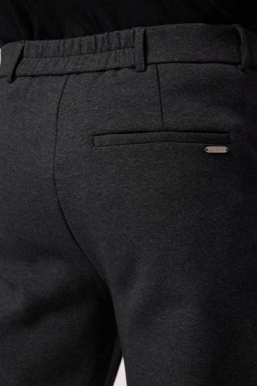 JP1880 New York Flexnamic Παντελόνι chino από ζέρσεϊ Ανθρακί - Κουστούμια - κοστουμια ανδρικά μεγάλα μεγέθη