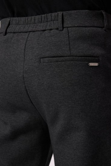 JP1880 New York Flexnamic Παντελόνι chino από ζέρσεϊ Ανθρακί - Κουστούμια - κοστουμια ανδρικά μεγάλα μεγέθη