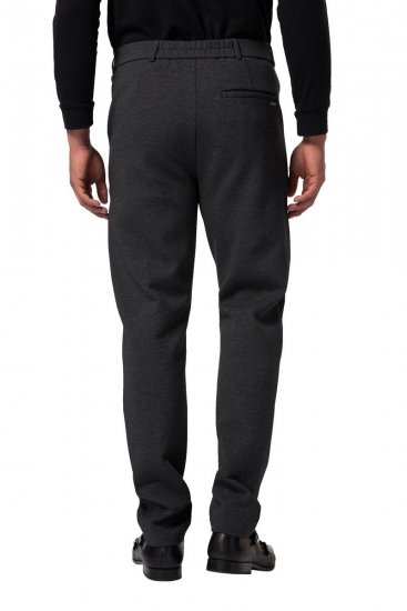 JP1880 New York Flexnamic Παντελόνι chino από ζέρσεϊ Ανθρακί - Κουστούμια - κοστουμια ανδρικά μεγάλα μεγέθη