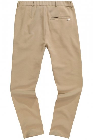 JP1880 New York Flexnamic Παντελόνι chino από ζέρσεϊ Μπεζ - Κουστούμια - κοστουμια ανδρικά μεγάλα μεγέθη