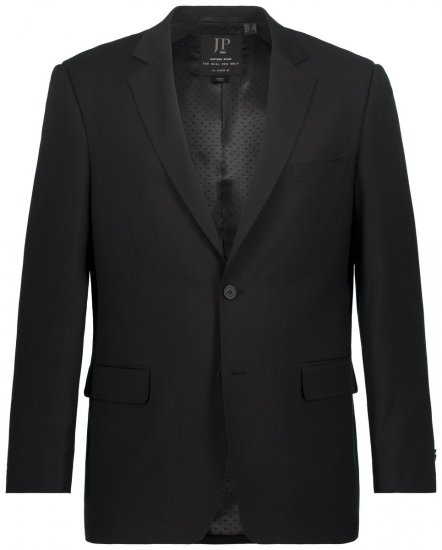 JP1880 Kapros Flexnamic Σακάκι Μαύρο - Κουστούμια - κοστουμια ανδρικά μεγάλα μεγέθη