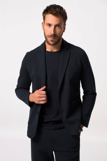 JP1880 New York Flexnamic Σακάκι από ζέρσεϊ Σκούρο μπλε - Κουστούμια - κοστουμια ανδρικά μεγάλα μεγέθη