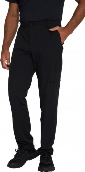 JP1880 Jay-Pi Flexnamic QuickDry Trekking Pants Black - Αθλητικά ρούχα & Outdoor - Aθλητικα ρούχα μεγάλα μεγέθη ανδρικά