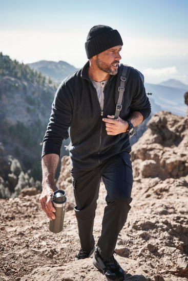 JP1880 Jay-Pi Softshell Pants Black - Αθλητικά ρούχα & Outdoor - Aθλητικα ρούχα μεγάλα μεγέθη ανδρικά