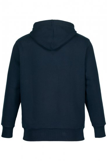 JAY-PI Hoodie with Soft Brushed Interior Navy - φούτερ/Φούτερ με κουκούλα - φούτερ/Φούτερ με κουκούλα ανδρικά μεγάλα μεγέθη 